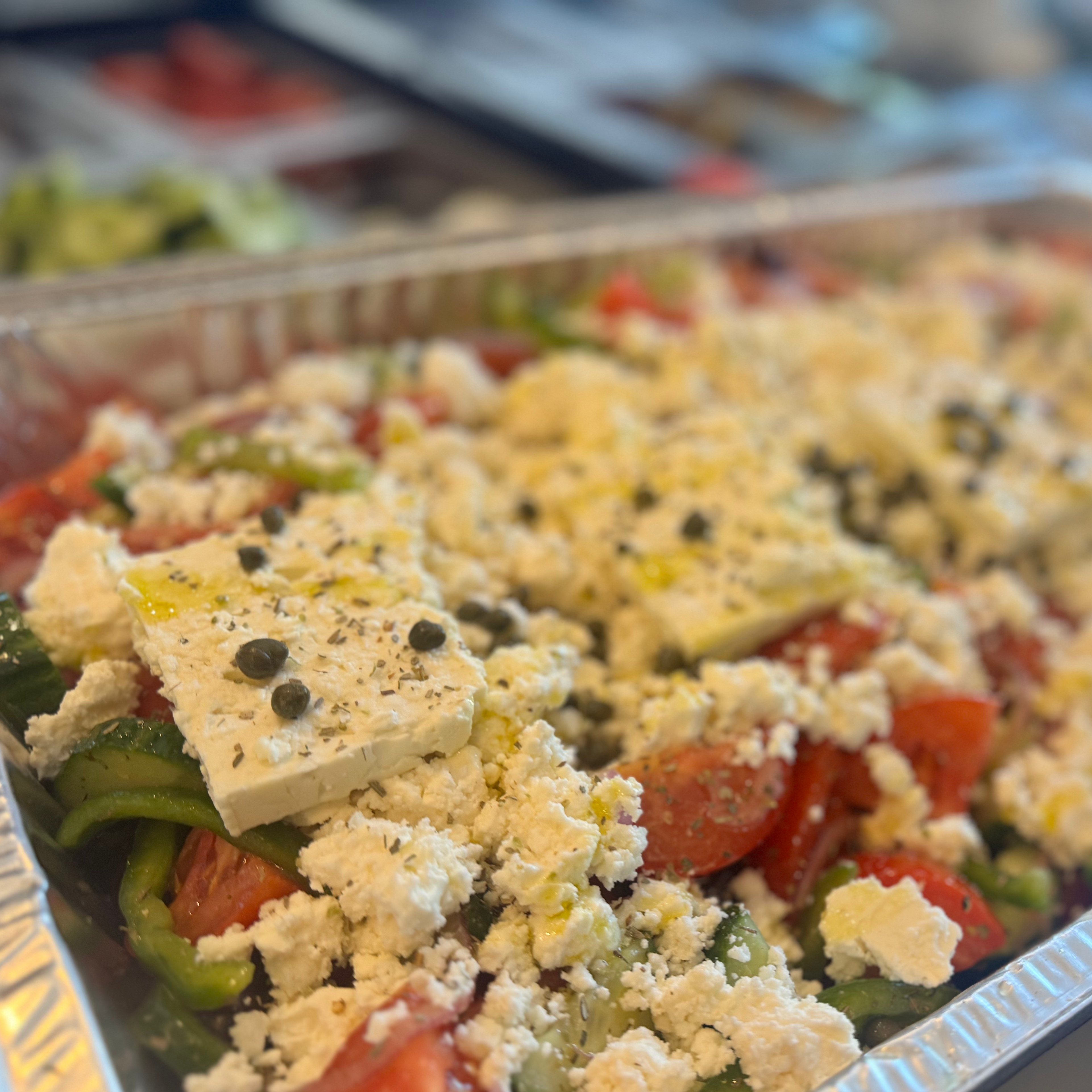 HORIATIKI GREEK SALAD.