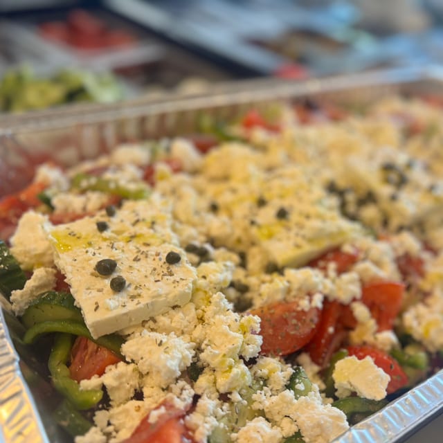 HORIATIKI GREEK SALAD.