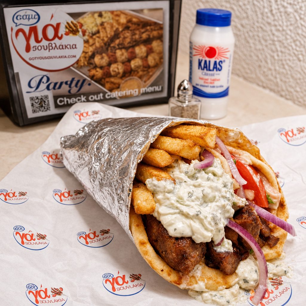Beef/Lamb Gyro PITA.
