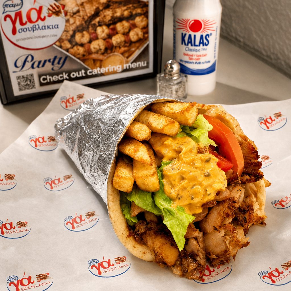 Chicken Gyro PITA.