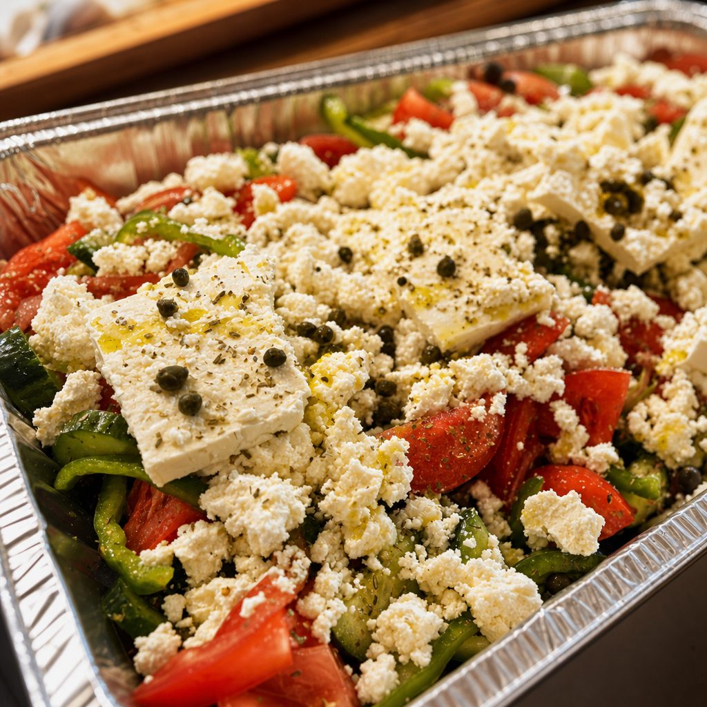 HORIATIKI GREEK SALAD.