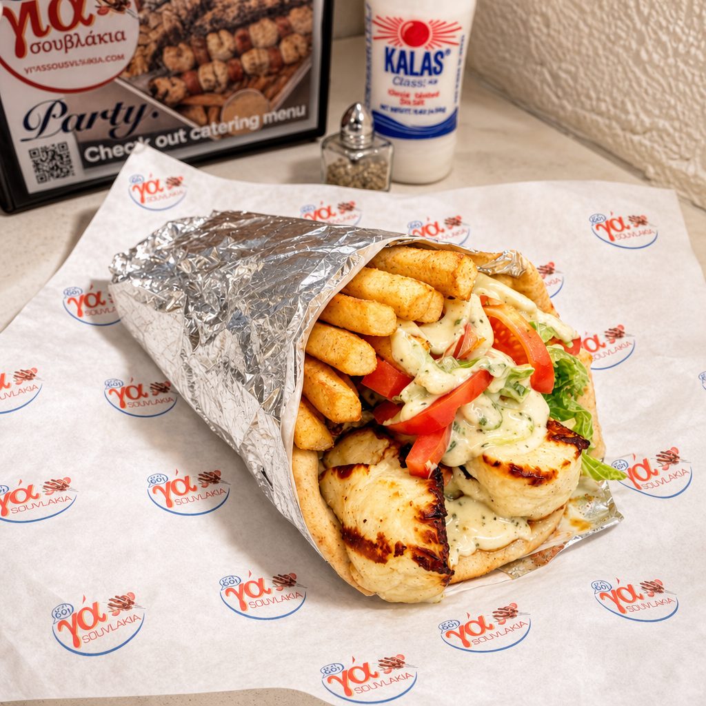 Kalamaki Halloumi Cheese PITA.