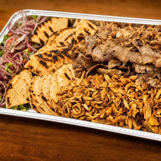 Family 4 All 3 Gyro Platter.