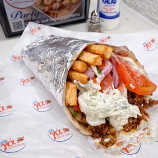 Traditional Pork Gyro PITA