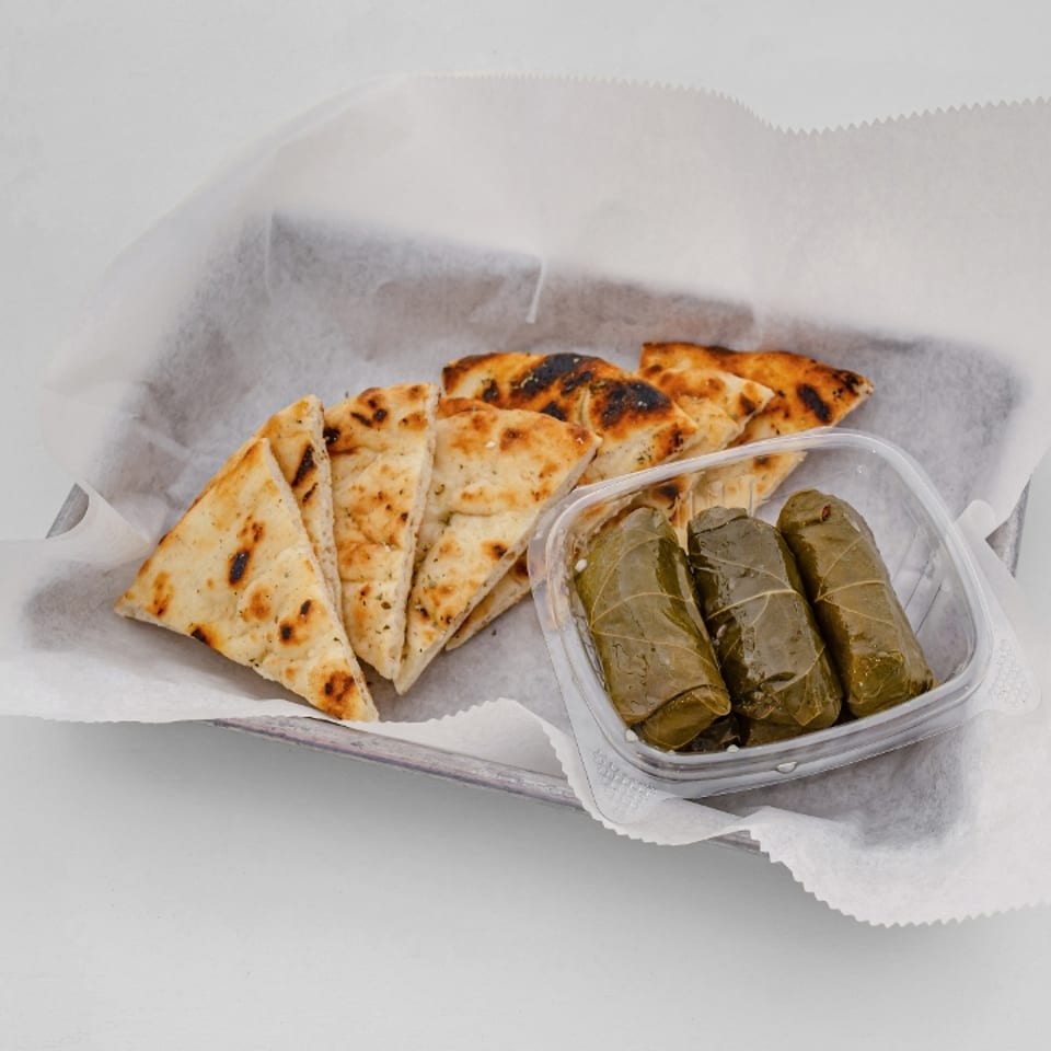 Savor our authentic dolmades